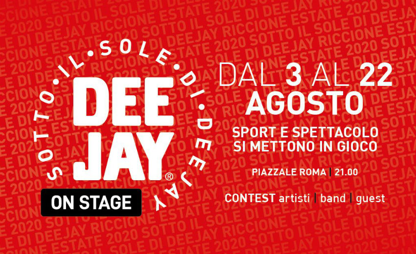 deejay on stage